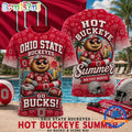Ohio State Buckeyes 2026 NCAA Hot Summer Mascot Design 3D T Shirt