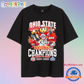 Ohio State Buckeyes Back To Back National Champions Ice Hockey 2024 2025 T Shirt