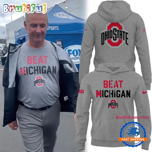 Ohio State Buckeyes Football 2026 BEAT x ICHIGAN Hoodie T-Shirt