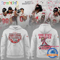 Ohio State Buckeyes Football Limited 2025 Rose Bowl Champions Grey 3D Shirt