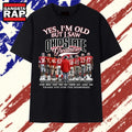 Ohio State Buckeyes Greatness Vintage Football Legends Graphic T Shirt