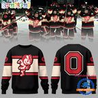 Ohio State Buckeyes Hockey NCAA Limited Frozen Confines 2025 Hoodie T-Shirt