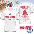 Ohio State Buckeyes Jesus In My Heart Unissex 3D Shirt