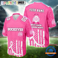 Ohio State Buckeyes NCAA Breast Cancer Awareness Month 2026 Football Jersey