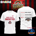Ohio State Buckeyes NCAA Heartbeat Unisex 3D Shirt