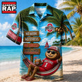 Ohio State Buckeyes NCAA No Work No Stress Hawaiian Shirt
