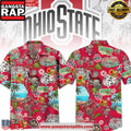 Ohio State Buckeyes Summer Vibes Tropical Aloha Hawaiian Shirt