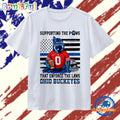 Ohio State Buckeyes Supporting The Paws That Enforce The Laws T Shirt