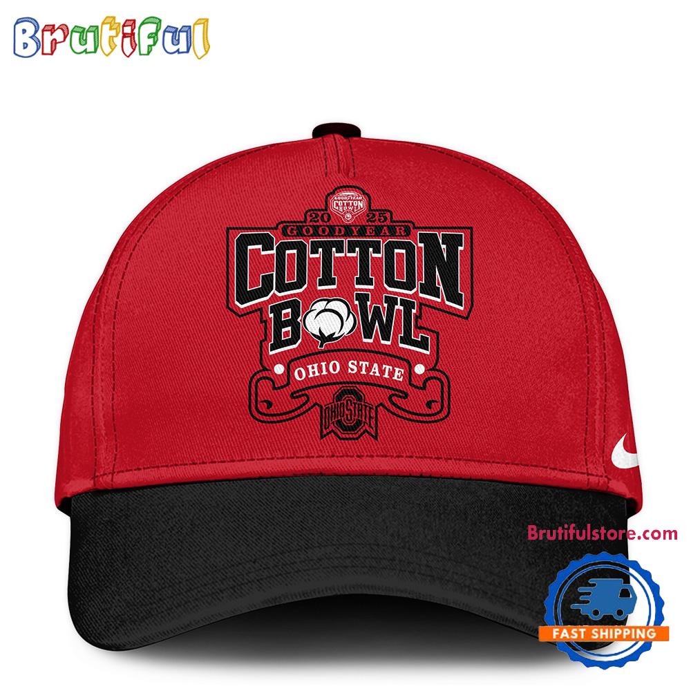 Ohio State Football Cotton Bowl Champions 2025 Cap Hats