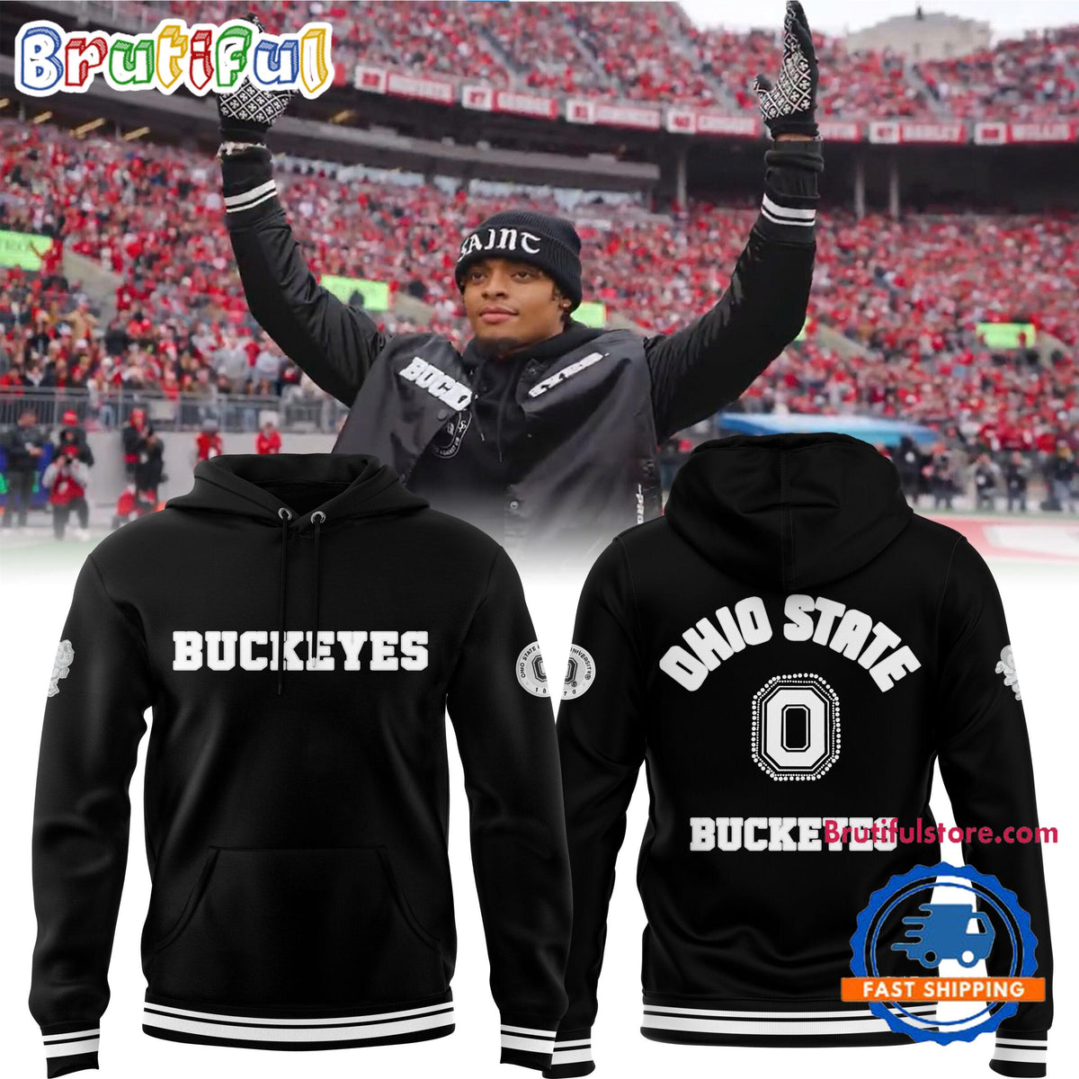 Ohio State Football Justin Fields Limited Edition Hoodie T-Shirt