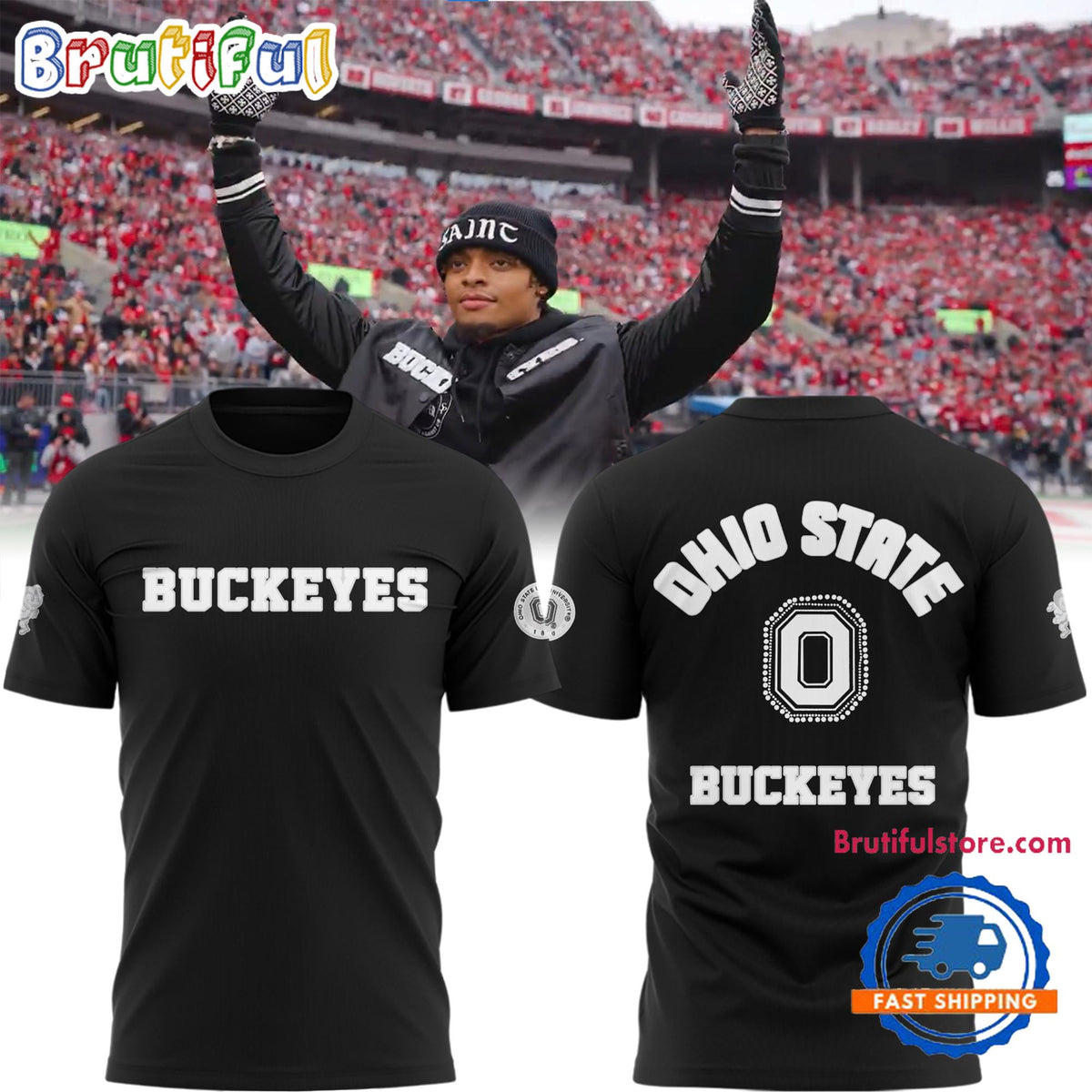Ohio State Football Justin Fields Limited Edition Hoodie T-Shirt