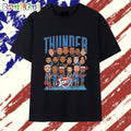 Okc Thunder 2024-25 Roster Caricature T Shirt