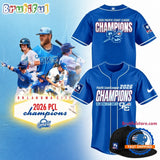 Oklahoma City Comets Pacific Coast League Champions 2026 Baseball Jersey