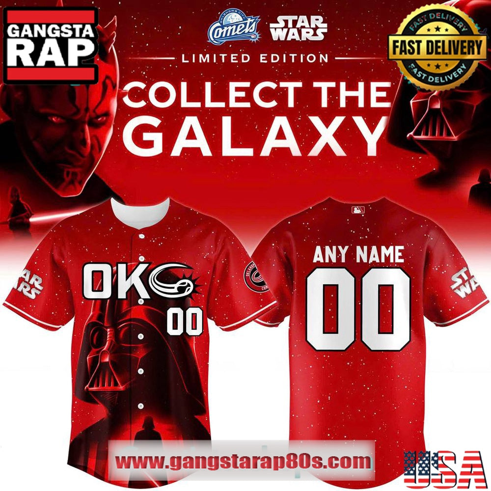 Oklahoma City Comets x Star Wars 2025 Baseball Jersey