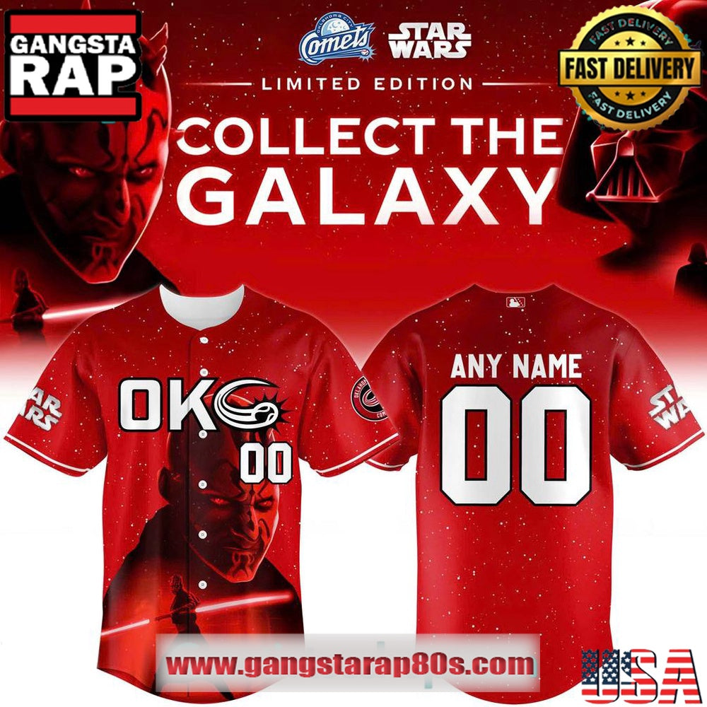 Oklahoma City Comets x Star Wars 2025 Baseball Jersey
