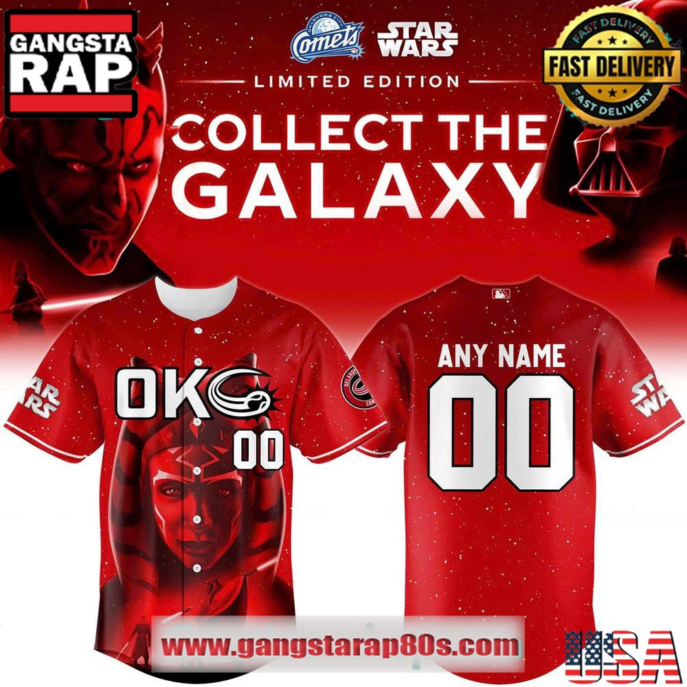 Oklahoma City Comets x Star Wars 2025 Baseball Jersey