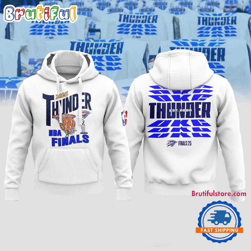 Oklahoma City Thunder 2025 NBA Final Limited Edition Hoodie Shirt