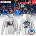 Oklahoma City Thunder 2025 Western Conference Champions Locker Room Hoodie