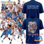Oklahoma City Thunder 2026 Playoffs All Team Graphic Design Hoodie T-Shirt