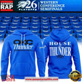 Oklahoma City Thunder 2026 Playoffs Round 2 House of Thunder Unisex Hoodie