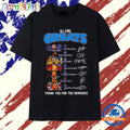Oklahoma City Thunder all-time greats thank you for the memories signatures 2026 T Shirt