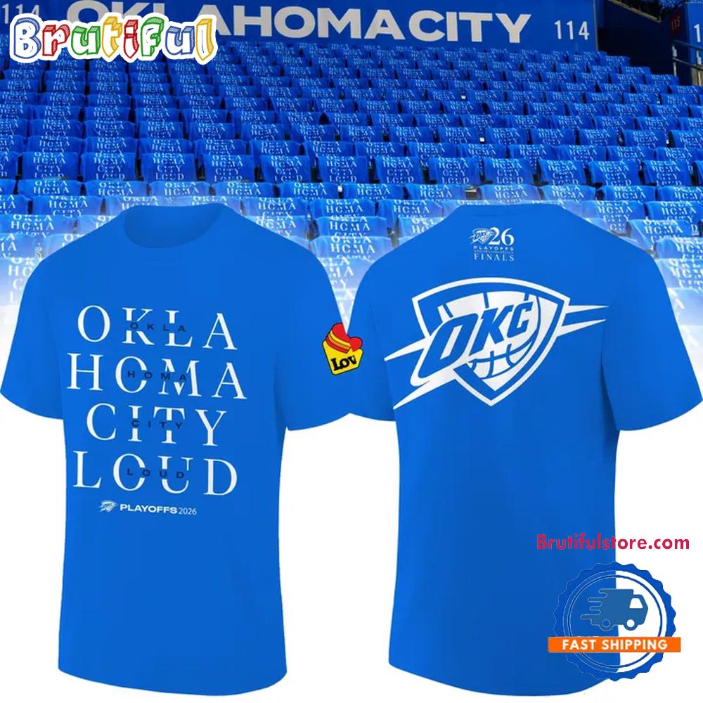 Oklahoma City Thunder Game 1 WCF 2026 New Design T Shirt