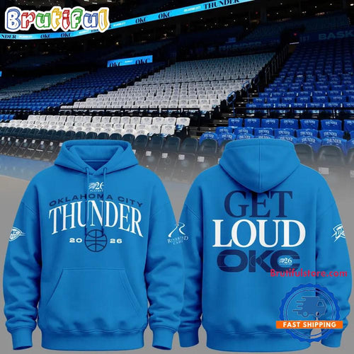 Oklahoma City Thunder Game 2 Of The Western Conference Finals 2026 Blue Hoodie T-Shirt