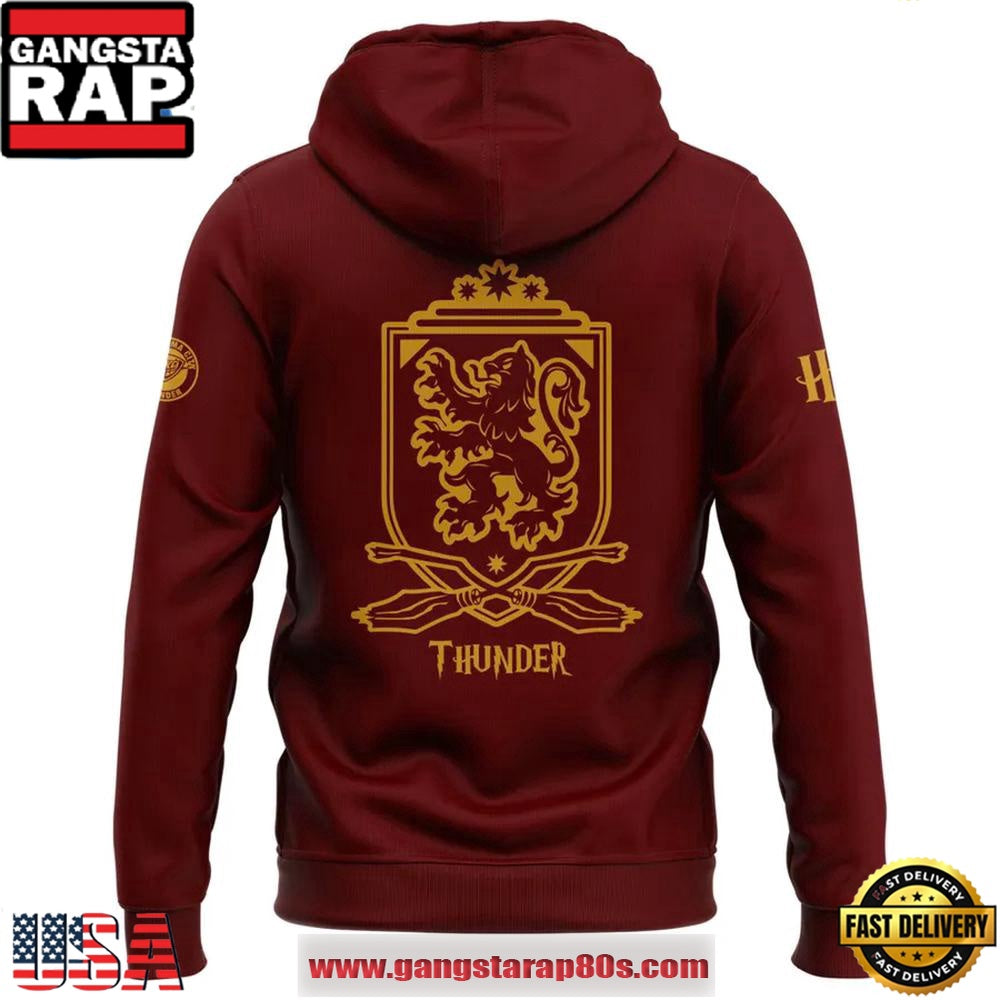Oklahoma City Thunder Harry Potter Special Edition Unisex Hoodie