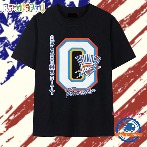 Oklahoma City Thunder Merch West Conference Champions big logo T Shirt