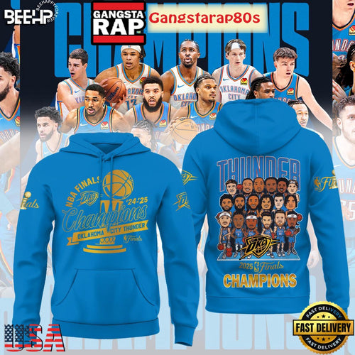 Oklahoma City Thunder NBA Finals Best Team Hoodie Shirt