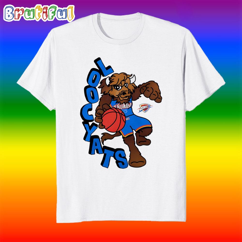 Oklahoma City Thunder NBA x Staycool Mascot T Shirt