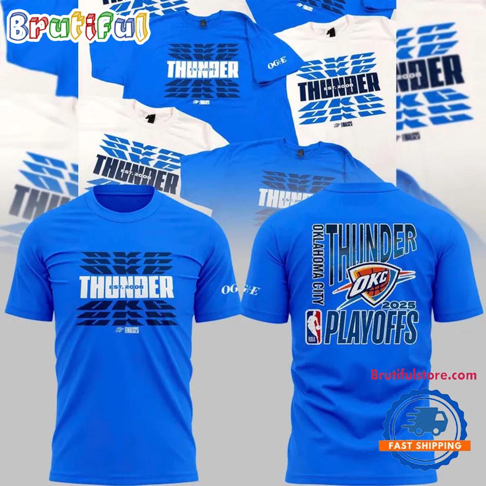 Oklahoma City Thunder PLAYOFFS 2025 Shirt