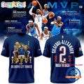 Oklahoma City Thunder Shai Gilgeous-Alexander 2026 NBA MVP New 3D Shirt