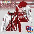 Oklahoma Sooners 2025 NCAA God Bless My Team Windbreaker Jacket