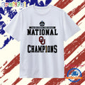 Oklahoma Sooners 2026 NCAA division I mens baseball National Champions T Shirt