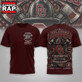 Oklahoma Sooners 2026 NCAA Firefighter Built for the Fire 3D Shirt Hoodie T-Shirt