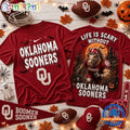 Oklahoma Sooners 2026 NCAA Halloween New Design 3D Shirt