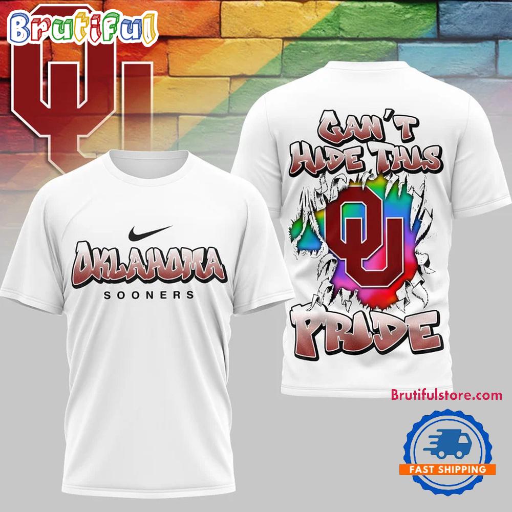 Oklahoma Sooners 2026 NCAA Pride Month Limited Edition 3D Shirt