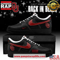 Oklahoma Sooners Back in Black Special Air Force 1 Running Sneakers Shoes
