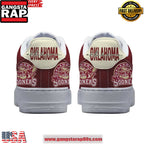 Oklahoma Sooners Boomer Limited Edition Air Force 1 Running Sneakers Shoes