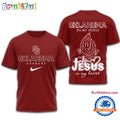 Oklahoma Sooners Jesus In My Heart All Over Print Shirt