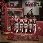 Oklahoma Sooners Legendary Figures Coach Switzer Commemorative Figurine Set