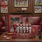 Oklahoma Sooners Legendary Figures Coach Switzer Commemorative Figurine Set
