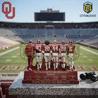 Oklahoma Sooners Legendary Figures Coach Switzer Commemorative Figurine Set