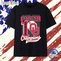 Oklahoma Sooners National 2026 Champions Baseball T Shirt