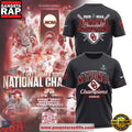 Oklahoma Sooners National Champions NCAA Baseball 2026 3D Shirt