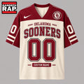 Oklahoma Sooners NCAA College Team Pride Personalized Football jersey