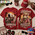 Oklahoma Sooners NCAA Summer Tropical Mascot Unisex 3D Shirt