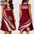 Oklahoma Sooners NCAA Team Pride Women’s Sleeveless Dress