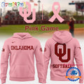 Oklahoma Sooners Softball 2026 Pink Uniform Limited Edition Hoodie T-Shirt